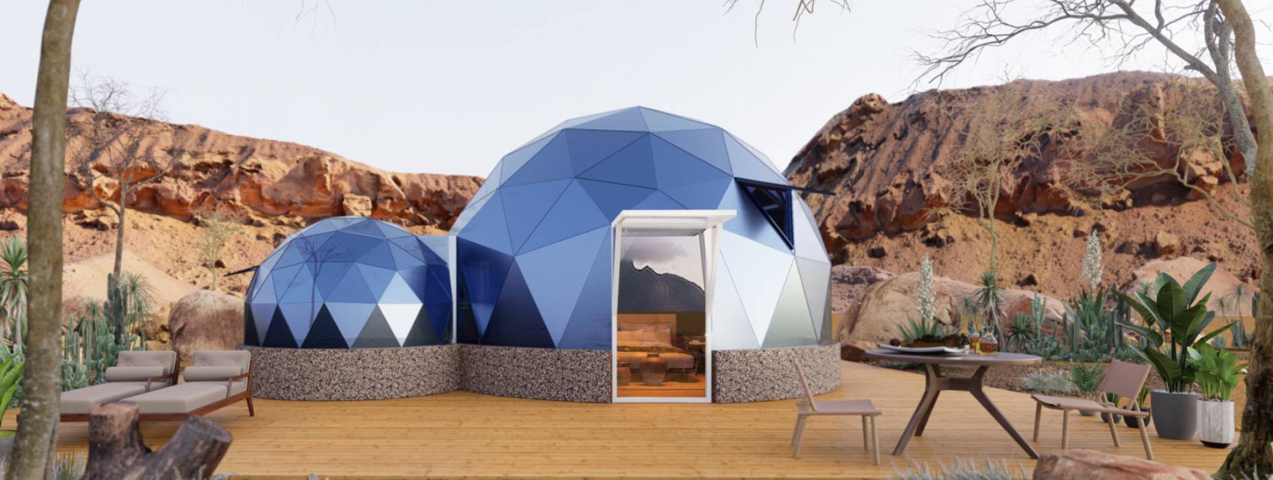 淮南球形智能光伏玻璃星空房